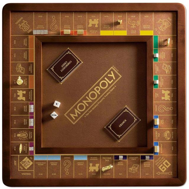 8 years and up - Winning Solutions Monopoly Luxury Edition Board Game