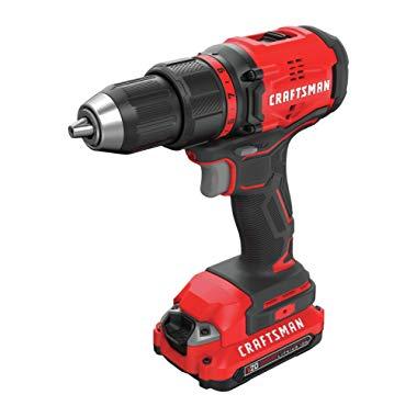 CRAFTSMAN V20 Cordless Drill/Driver Kit, Brushless (CMCD710C2)