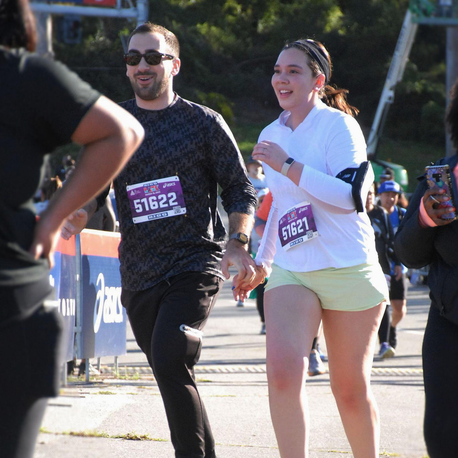 Running our first LA 5K together!