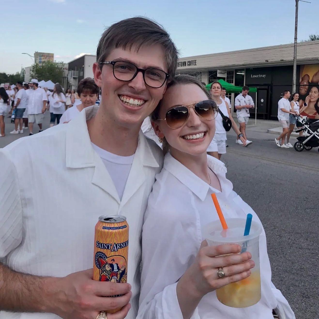 Enjoying Austin’s new neighborhood in Houston