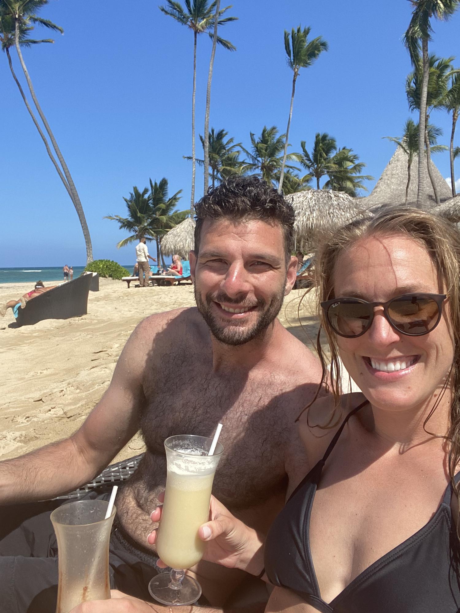 Punta Cana, Dominican Republic April 2021: our first international trip together! And a much needed vacation after the ACMs