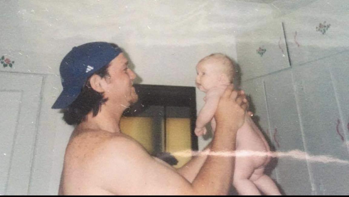 Rebecca and her dad Bill