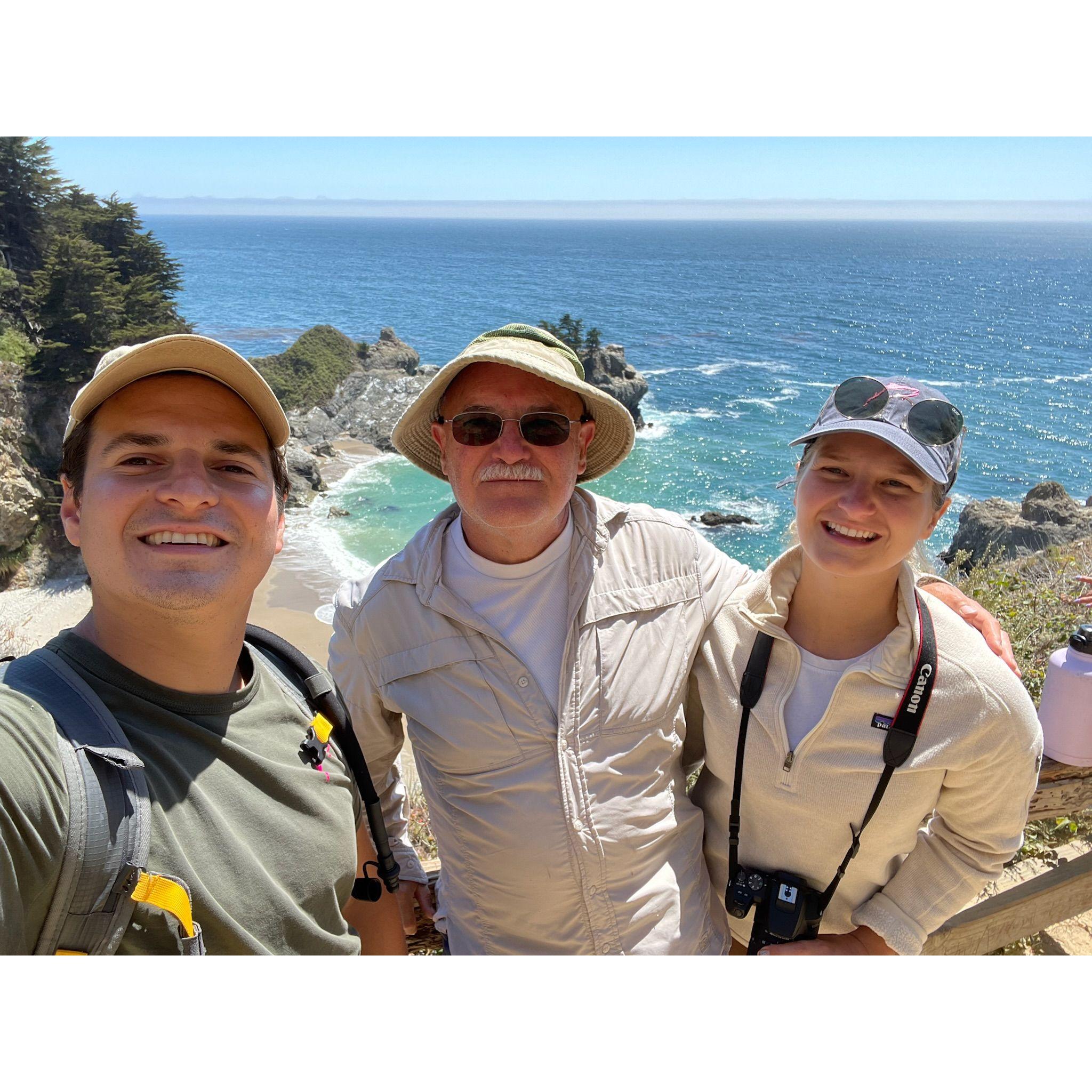 Our first camping trip with my dad!