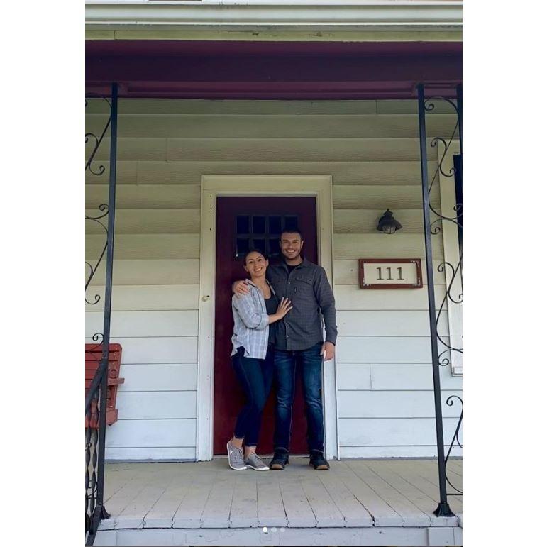 The day Rachel said yes to be "Battle Buddies for Life!"