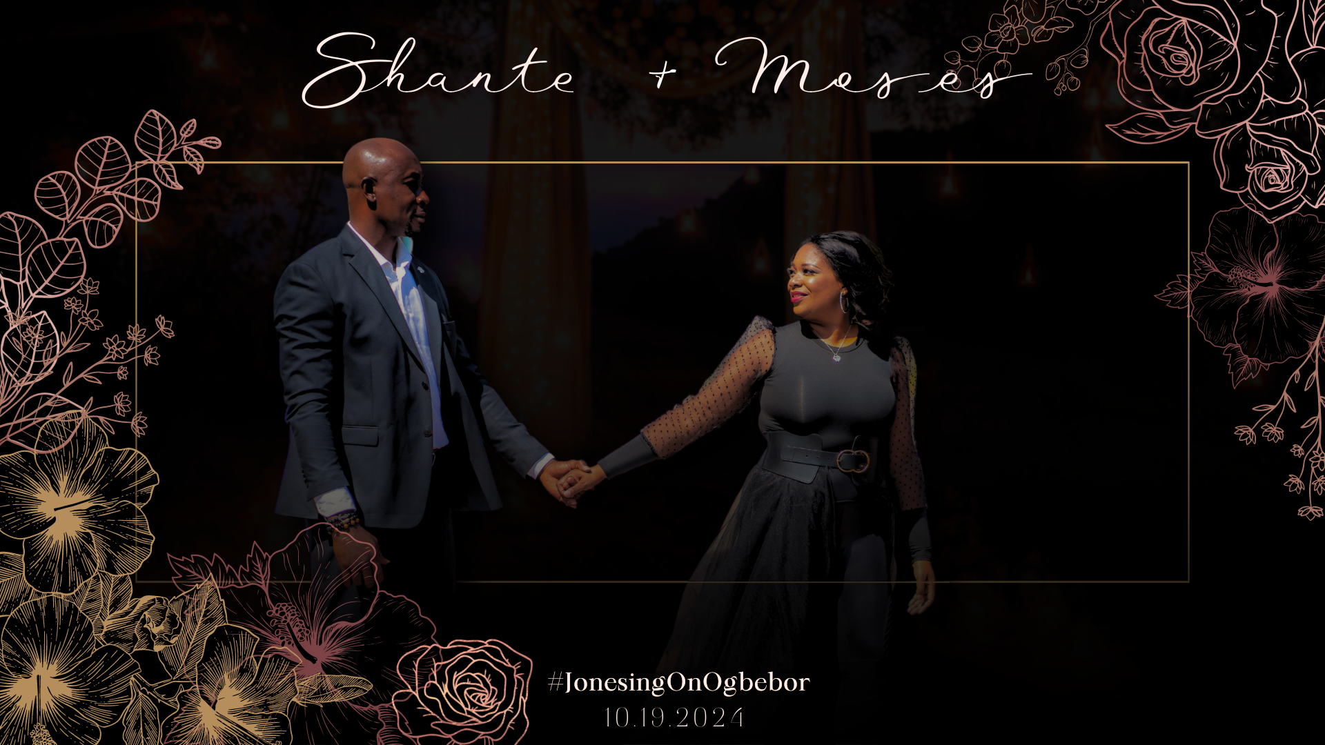 The Wedding Website of Shante Jones and Moses Ogbebor