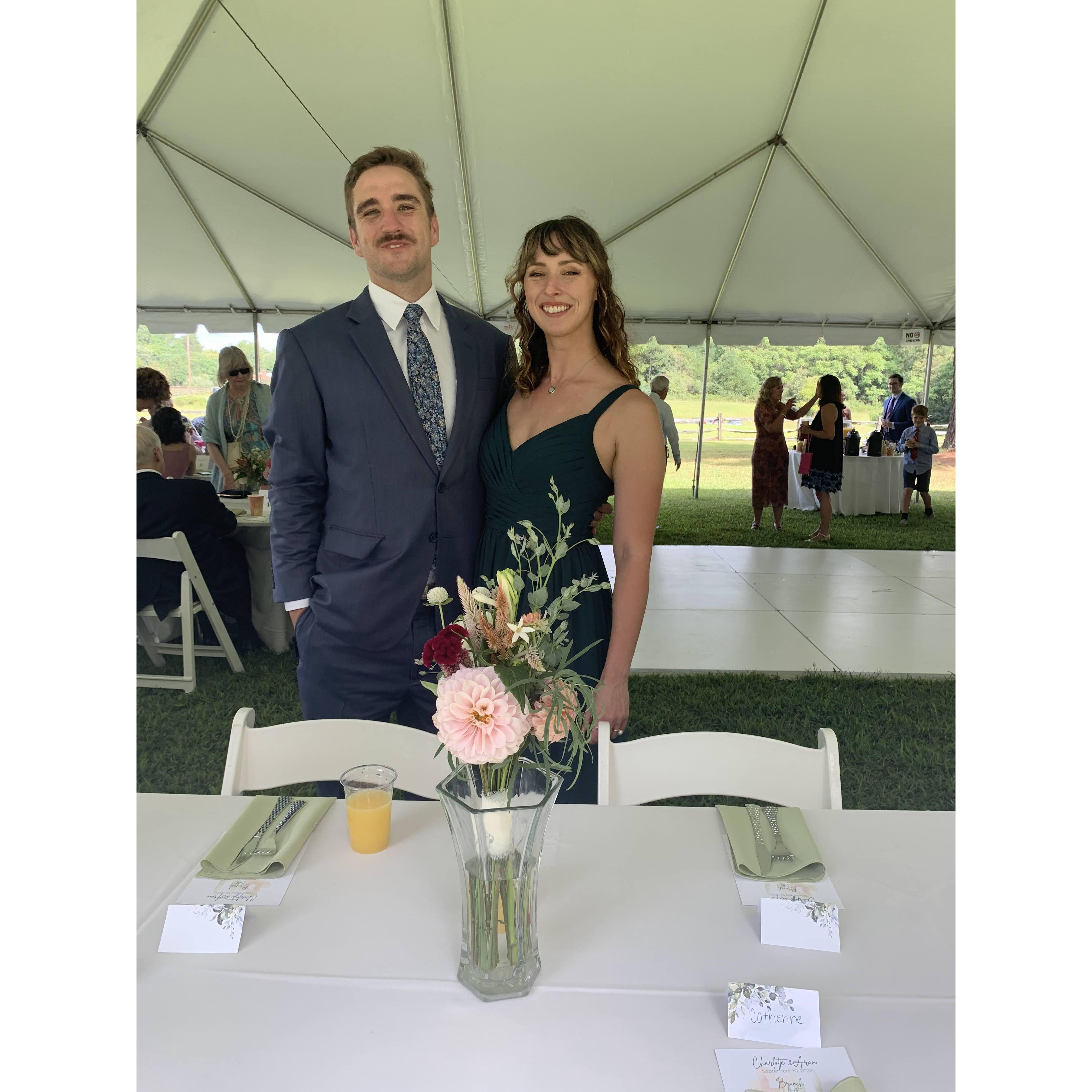 Charlotte & Aran's wedding