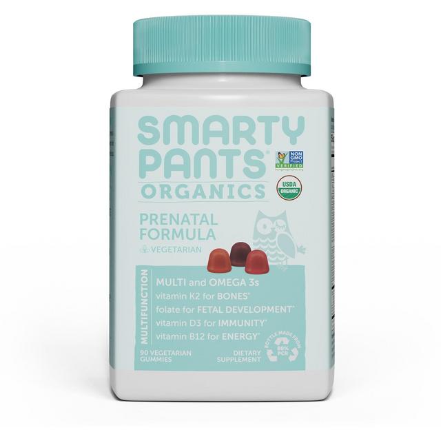 SmartyPants Organics Prenatal Formula Multivitamin Gummies - 90ct