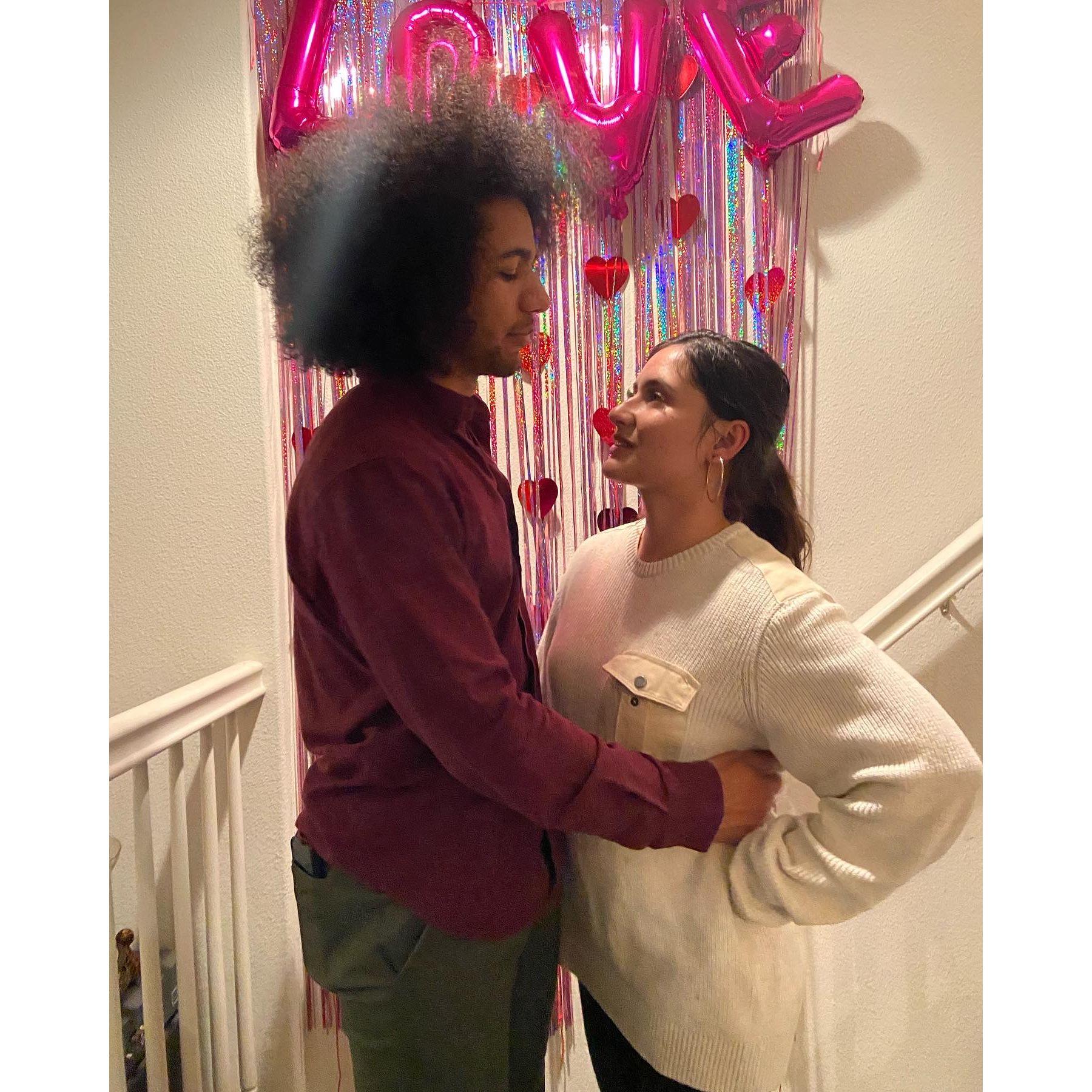"Ready for forever Valentine?" - What I should've said