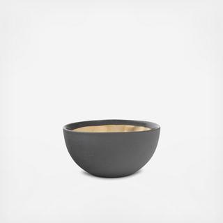 Dauville Charcoal Small Snack Bowl