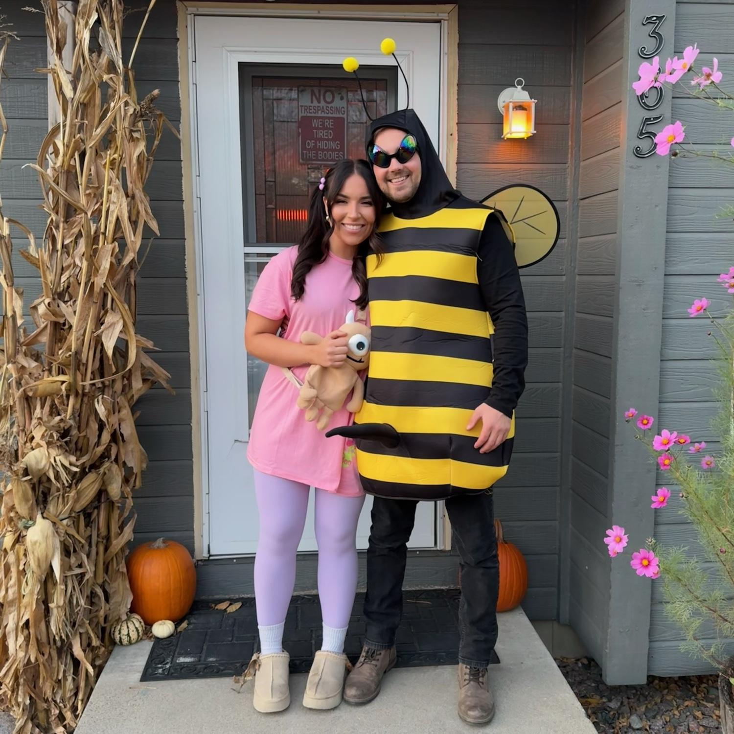 First time we actually dressed up for Halloween - if you don’t get it, ask us what we were - there is an underlying play on words here! Ha!