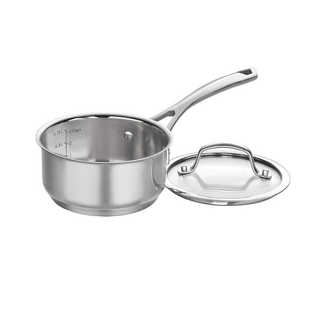 CUISINART 9519-14 Forever Collection Saucepan and Lid, 1 Qt, Stainless Steel