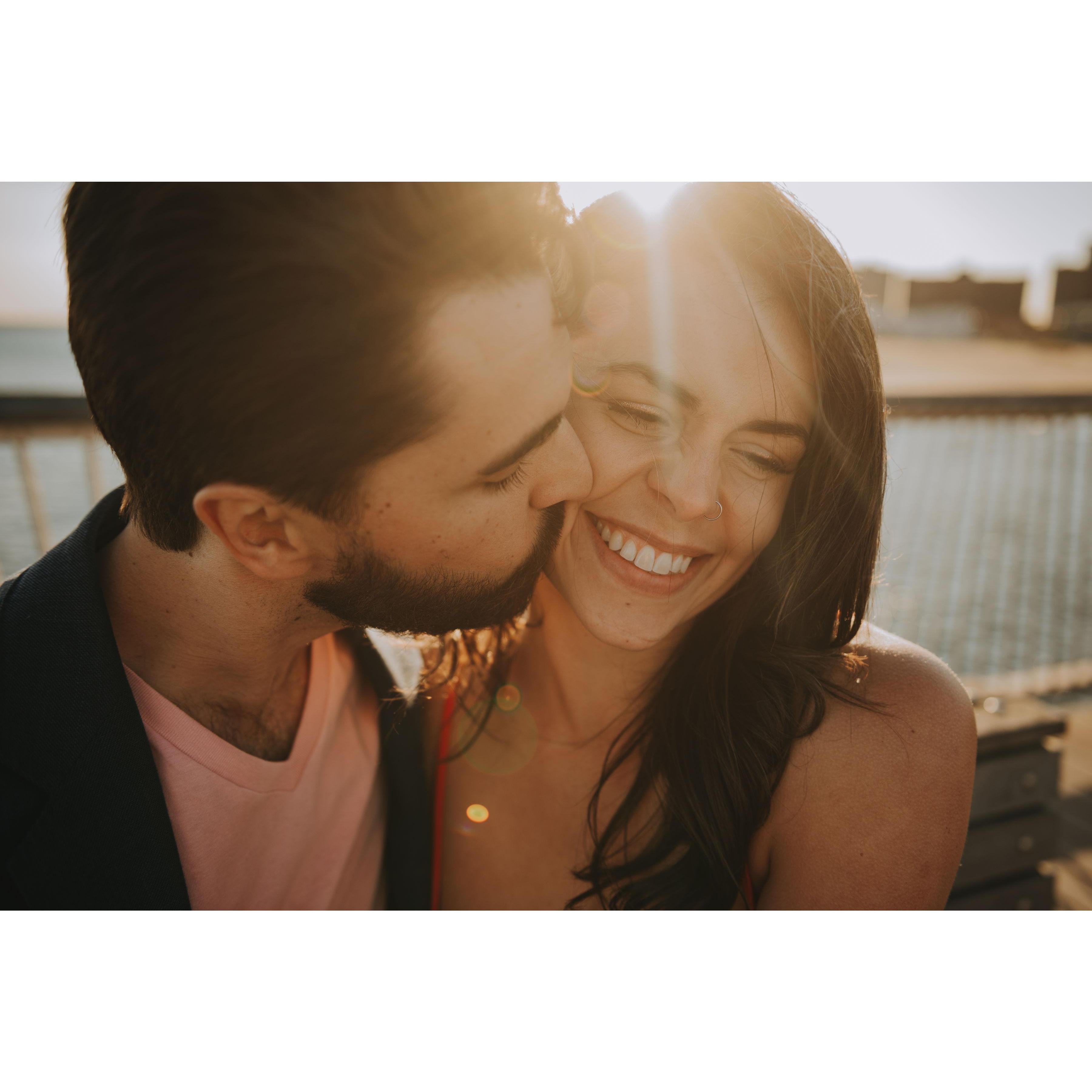 Engagement shoot w/ @hellocaitcarr. Coney Island.