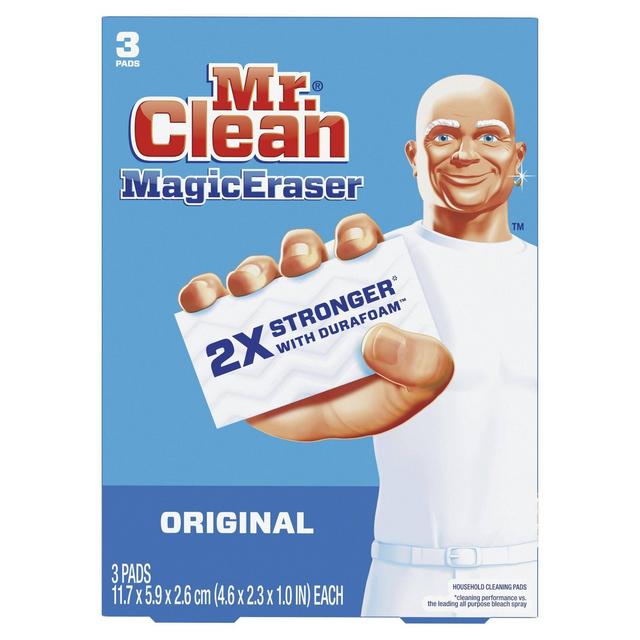 Mr. Clean Original Magic Eraser Cleaning Pads with Durafoam - 3ct