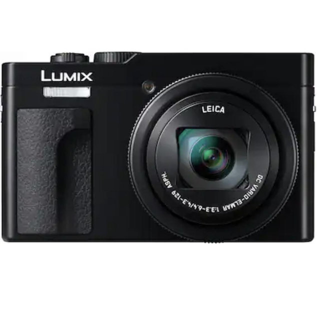 Panasonic - LUMIX ZS99 Point and Shoot Camera, Compact Camera for Travel with 30x Zoom with 24-720mm Zoom Lens, and 4K Video/Photo - Black