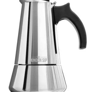 London Sip Stainless Steel Espresso Maker 10-Cup- Silver - Macy's