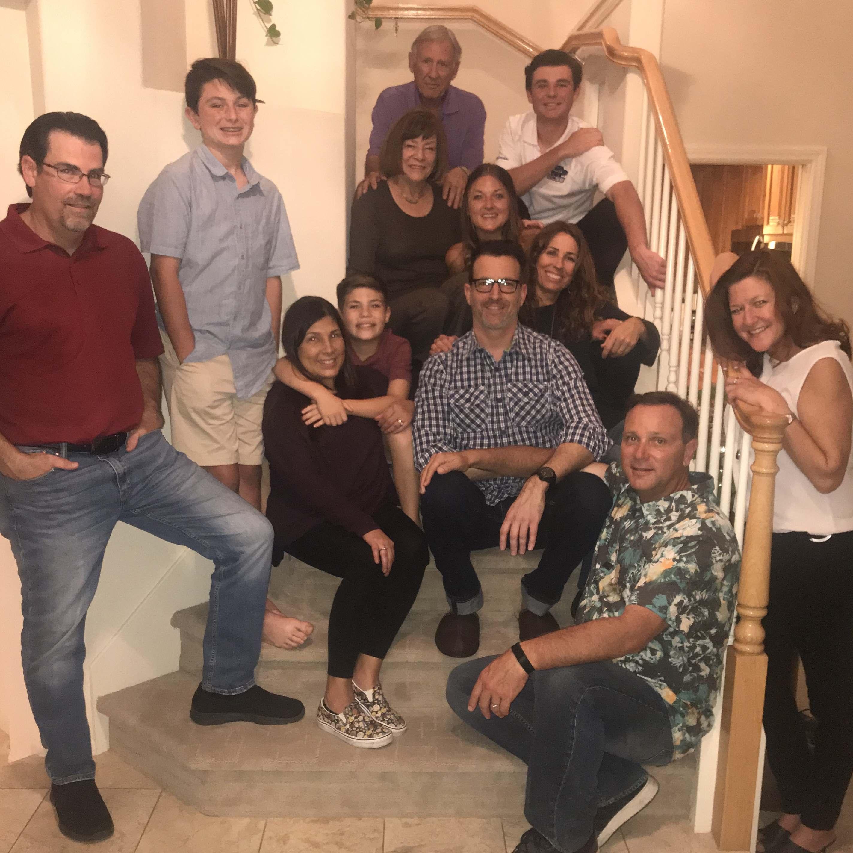 Taylor’s extended family.