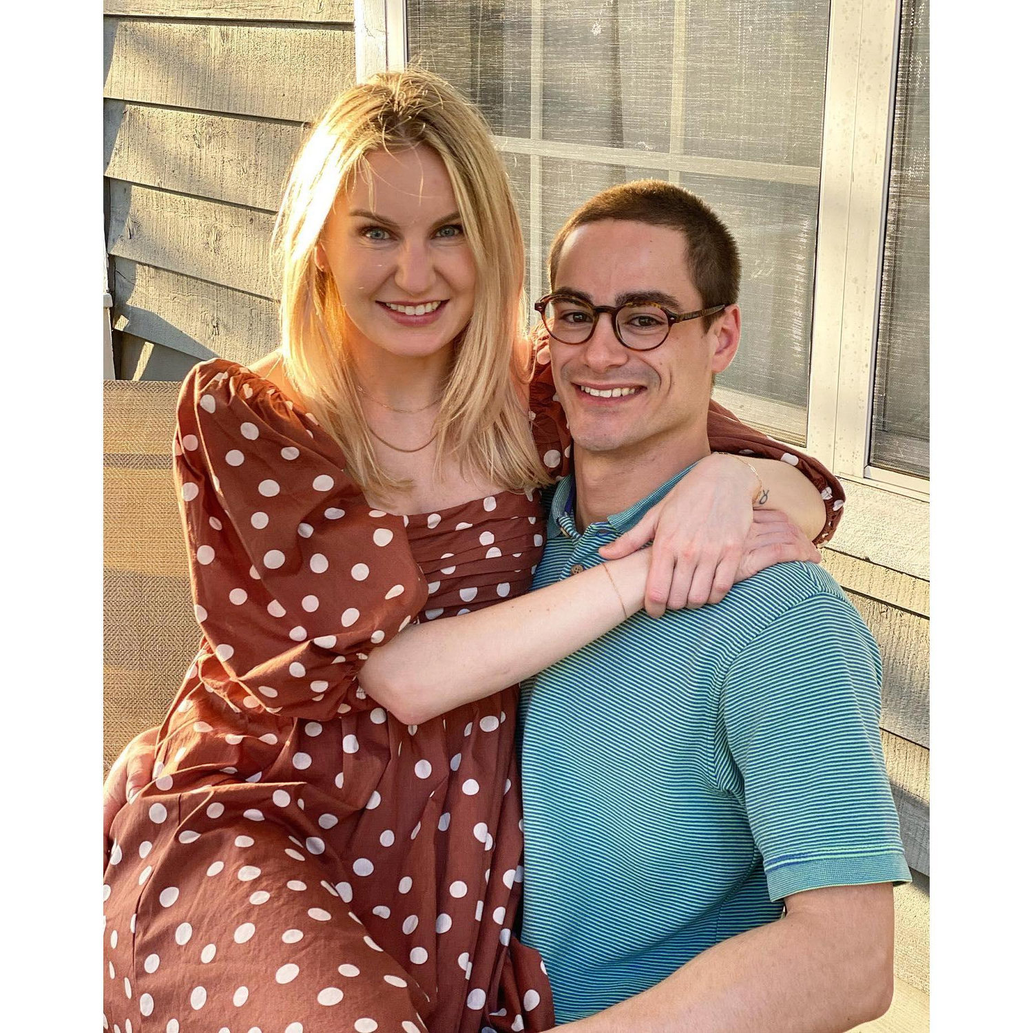 Our first picture together!