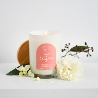 Love & Laughter Scented Candle