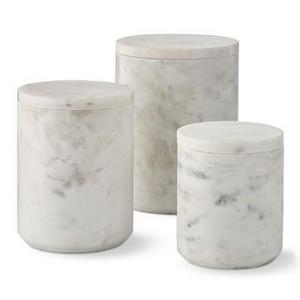 Marble Canisters, Set of 3