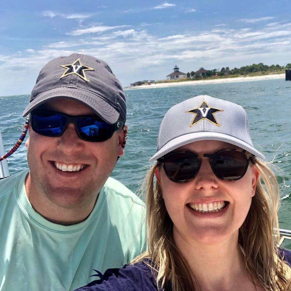 Representing Vanderbilt in Boca Grande pass over 4th of July, 2019