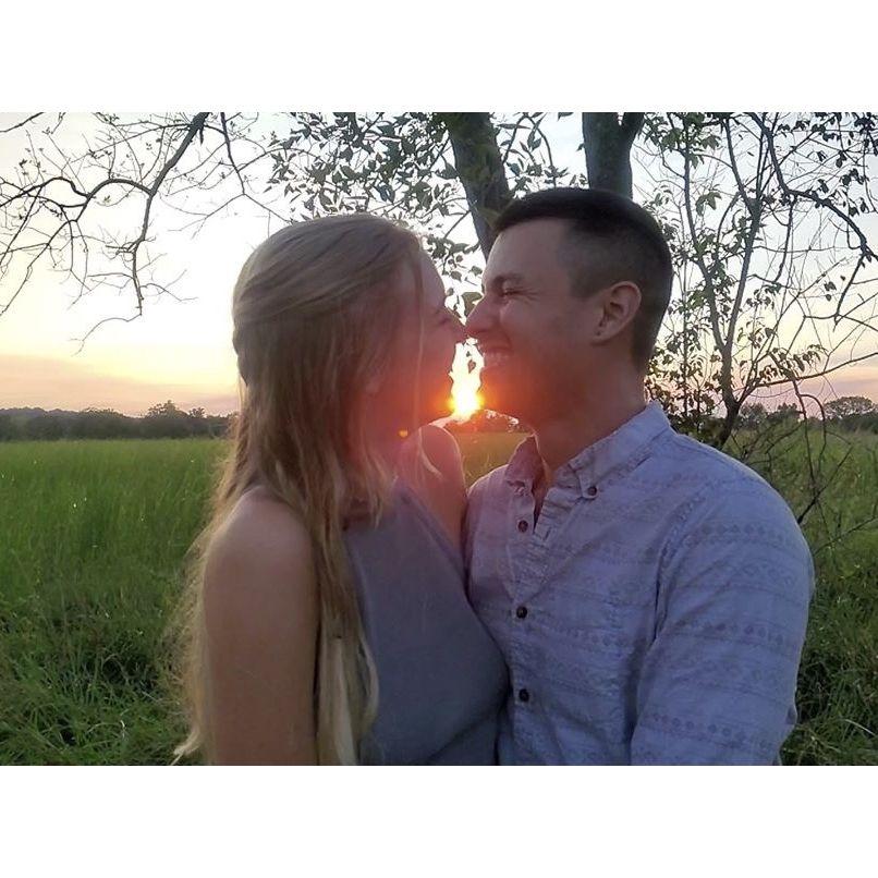 Shortly after I love you, chasing the sunset at the Illinois River Village.