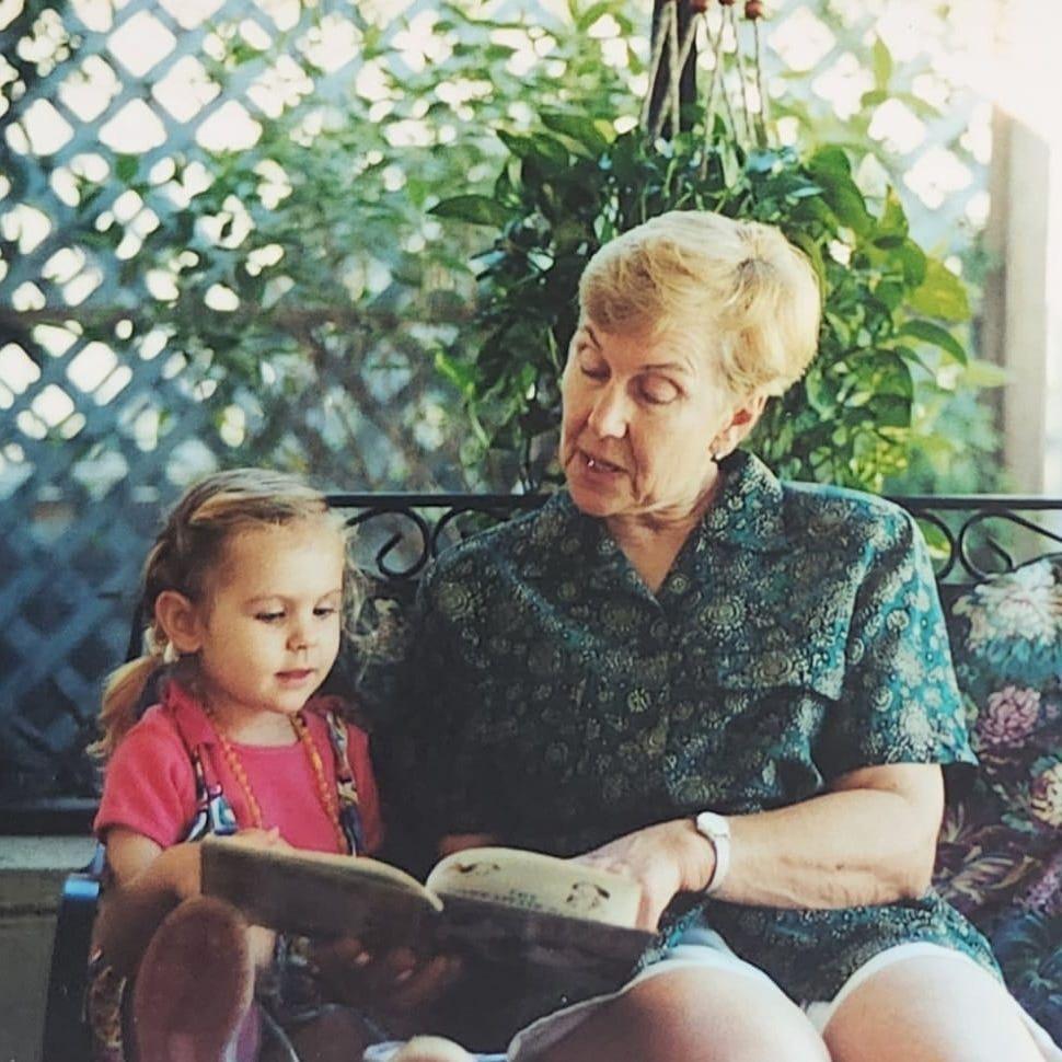 Poky Little Puppy. (Em & Grandma Louise)