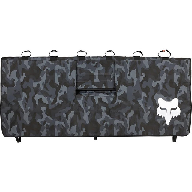Fox Racing Premium Mountain Bike Tailgate Cover, Black Camo, Large
