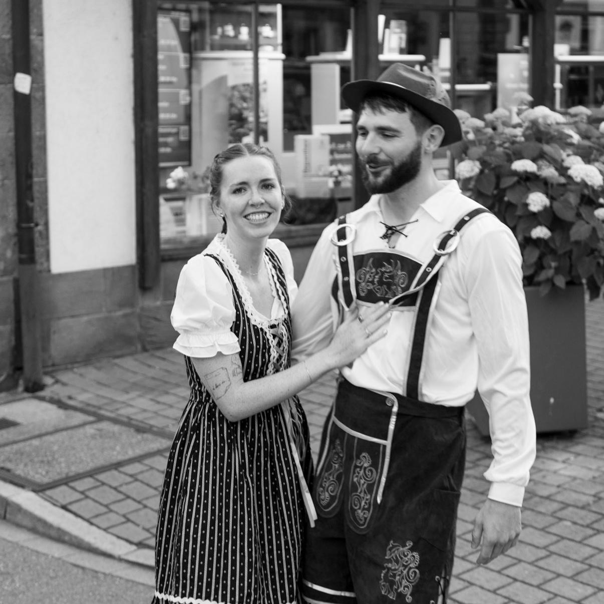 That one time we dressed up as Germans in Germany...
