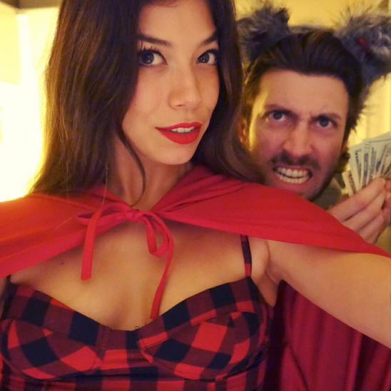 Little Red Riding Hood and the Big Bad Wolf. 
San Francisco, CA.