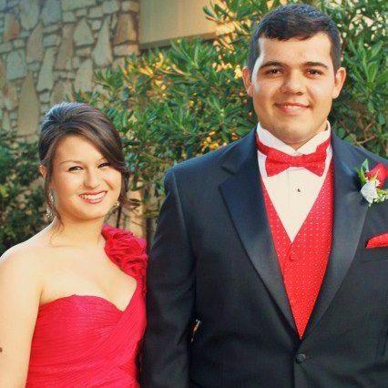 Our first prom together