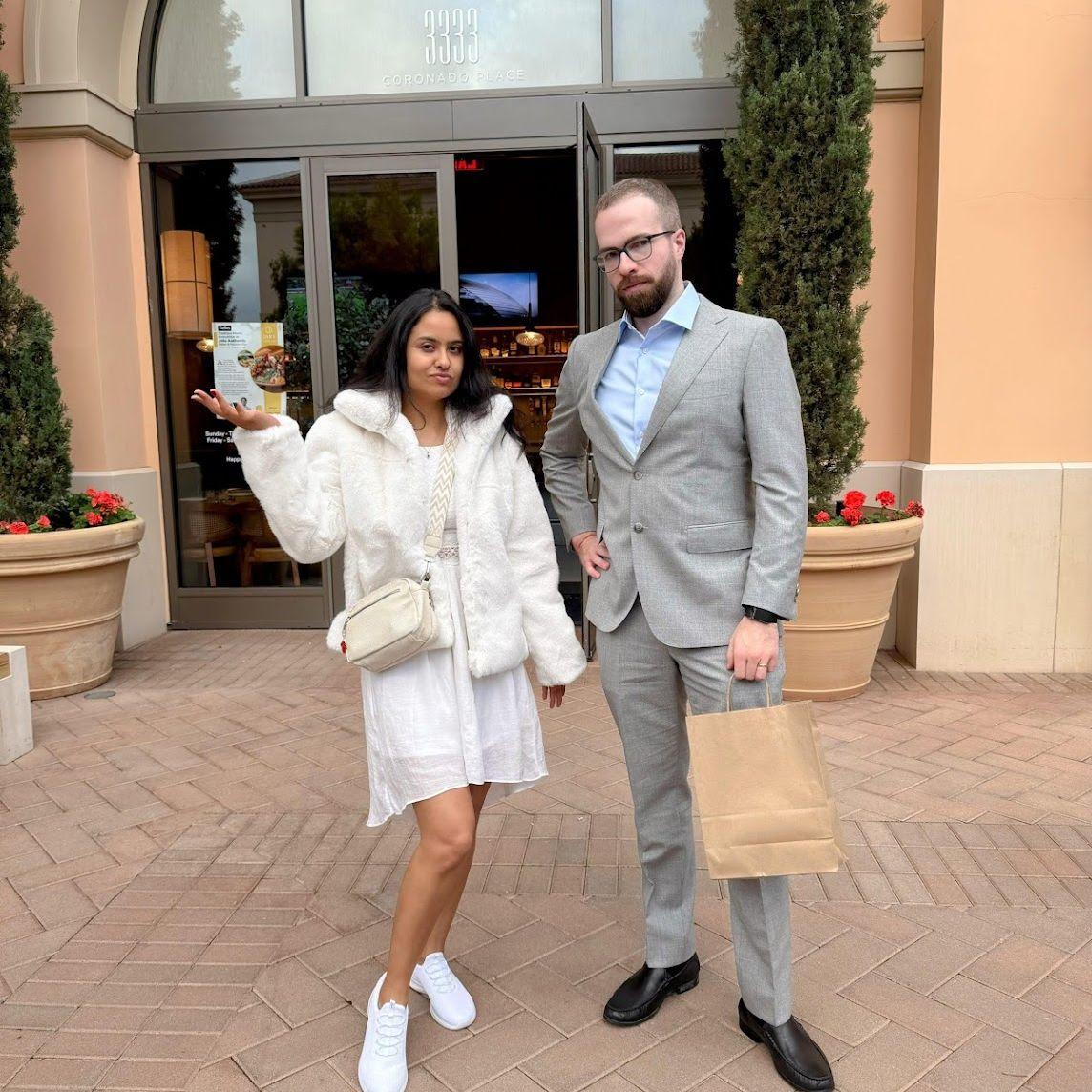 We eloped!