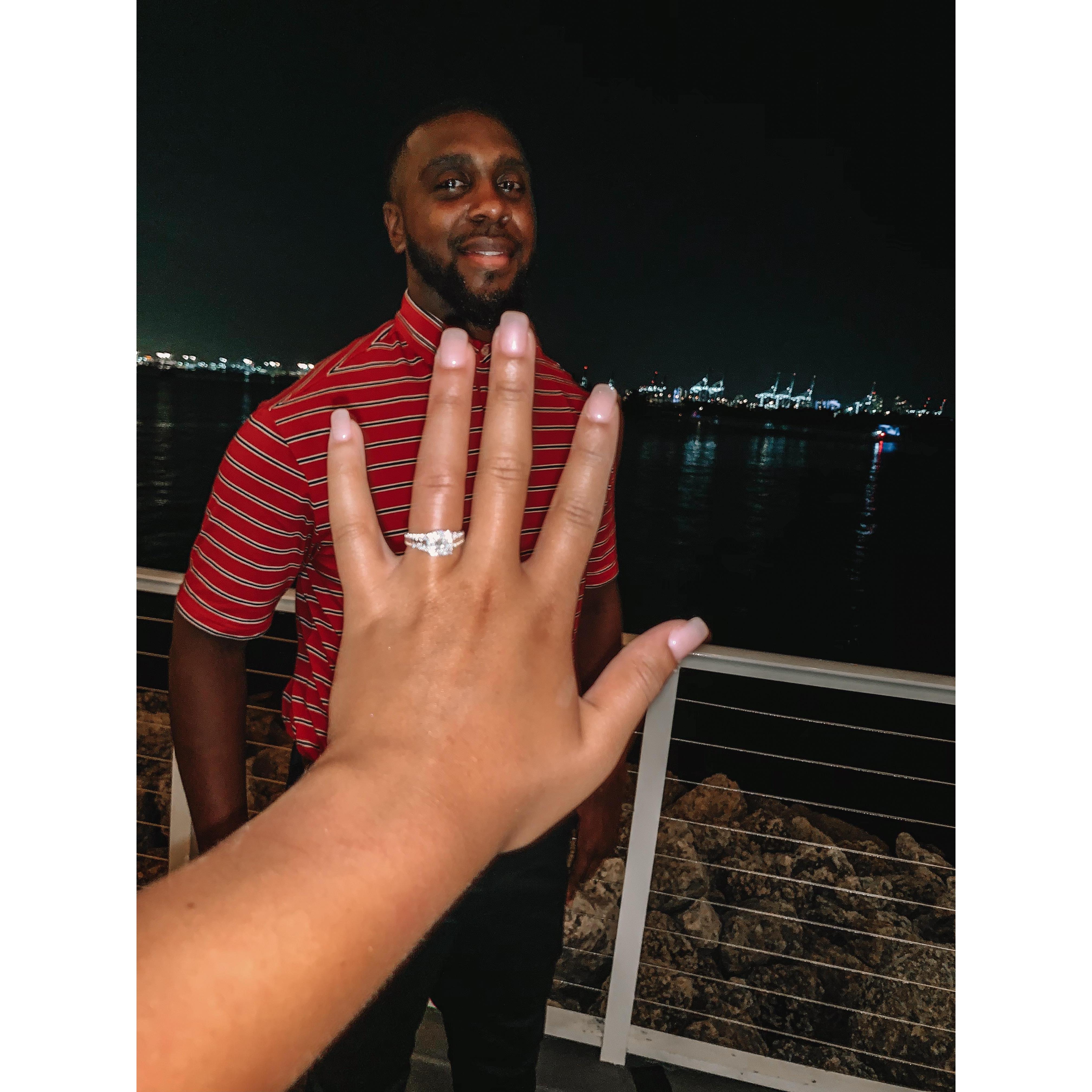 I said "YES!"