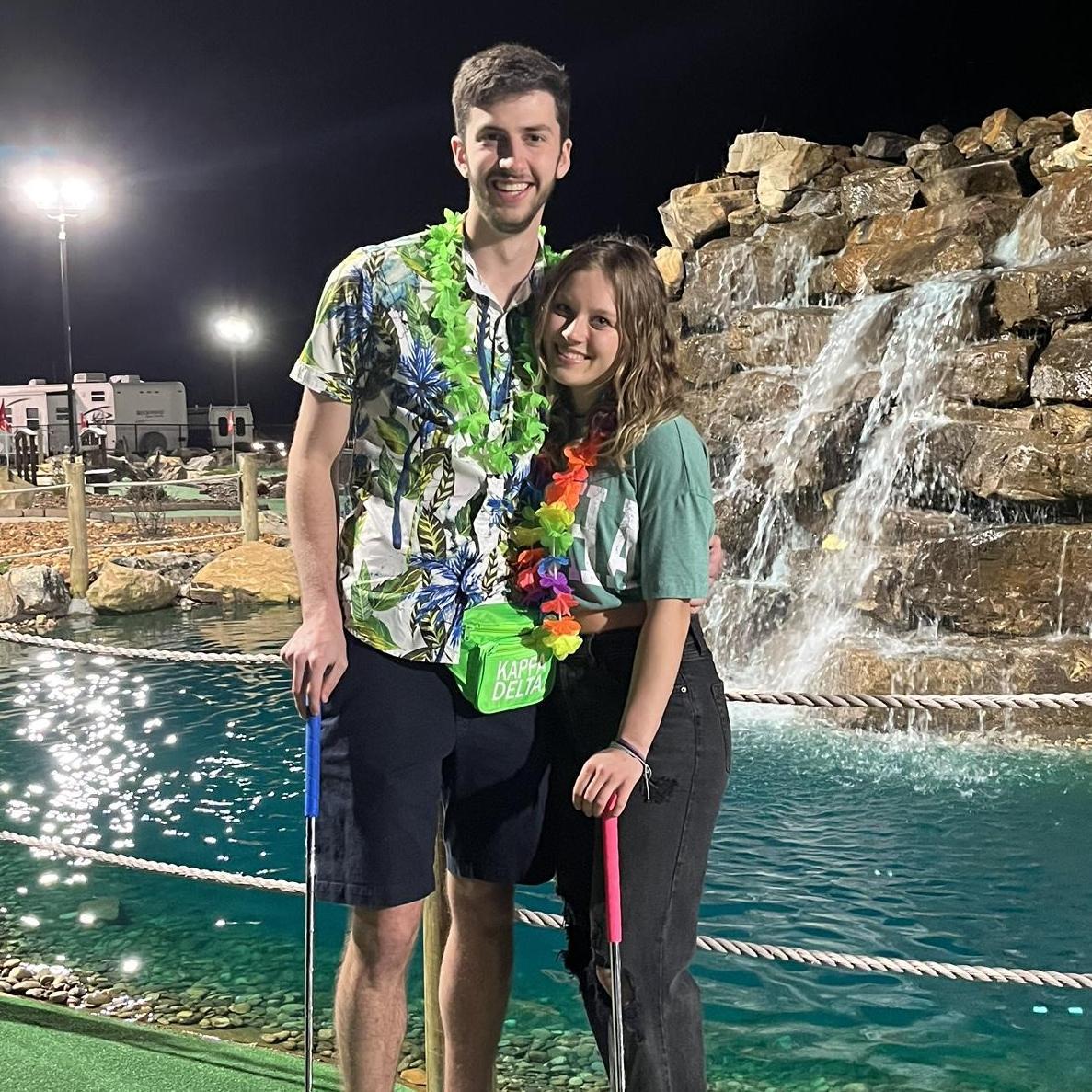 First date party as a couple!