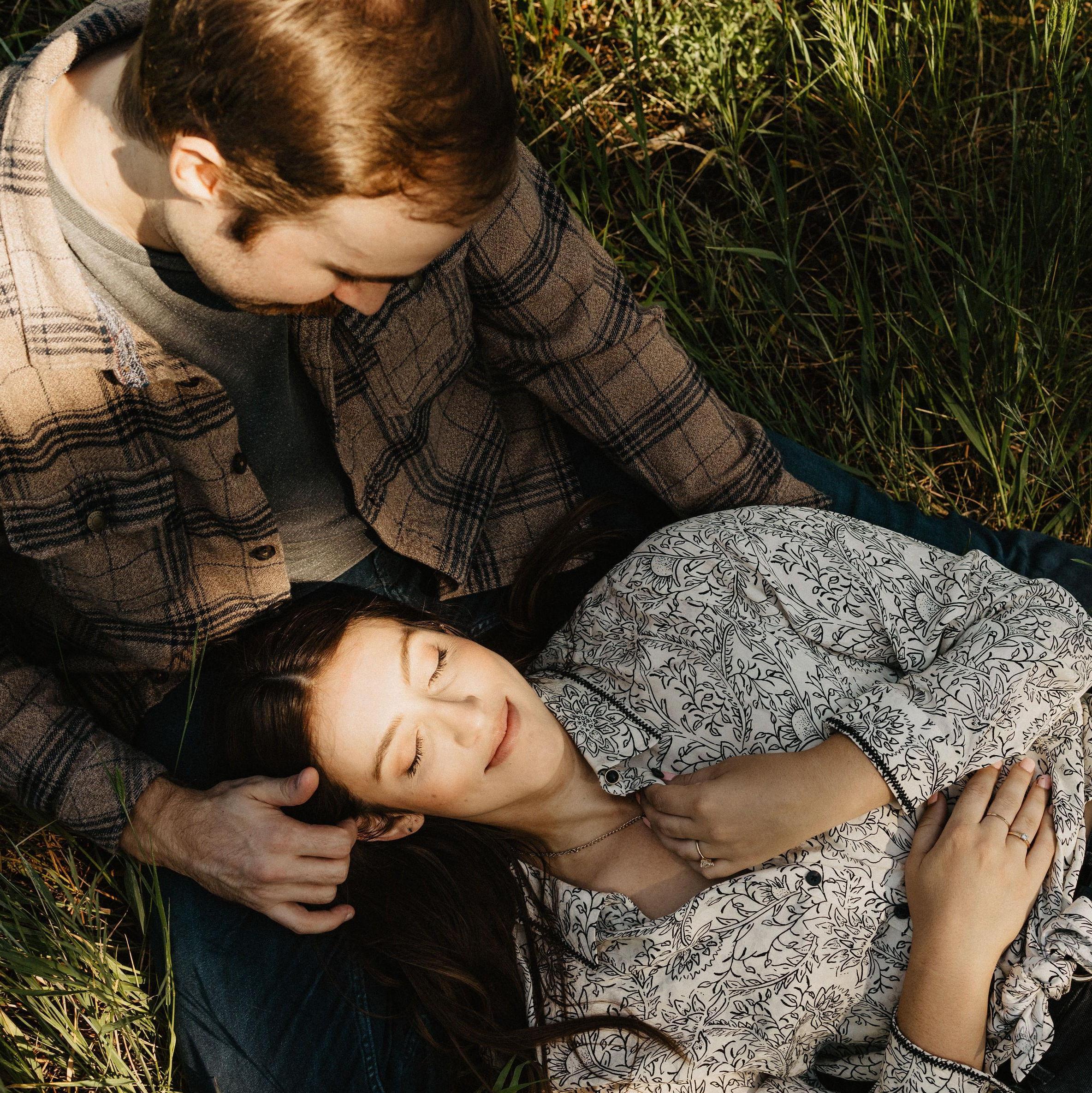 Engagement photoshoot. Evergreen, Colorado 2022