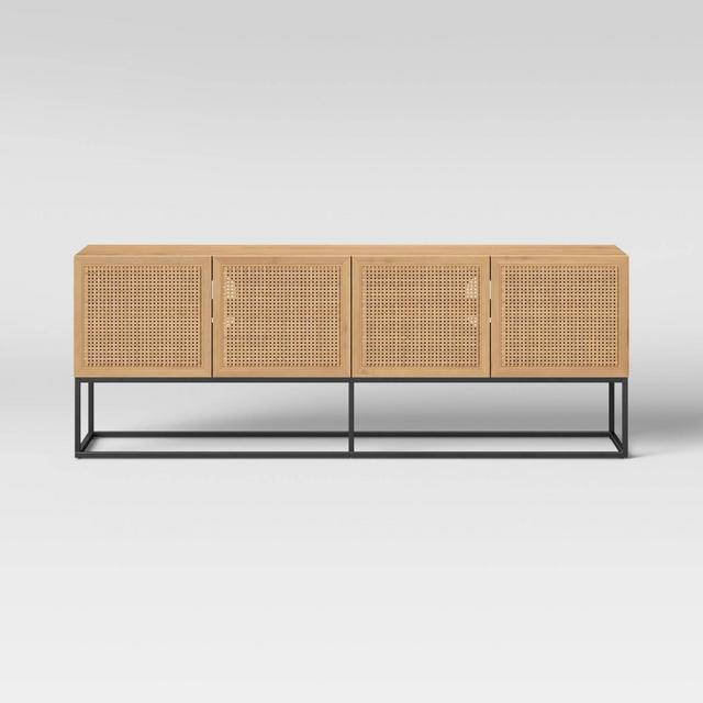 60" Belmar Woven TV Stand Natural - Project 62™