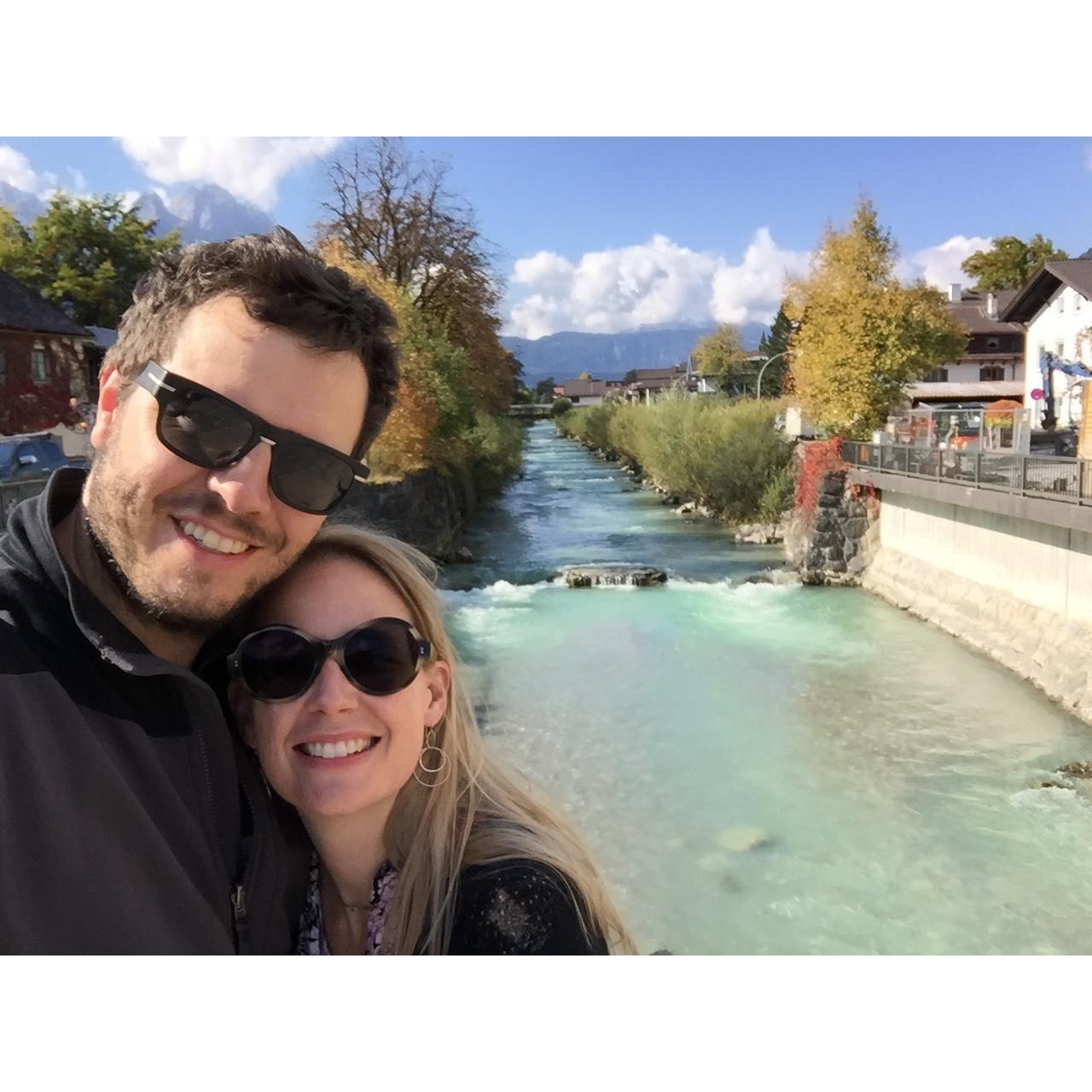 Garmisch-Partenkirchen, Germany. Visiting Cristian and Verena. 2017.
