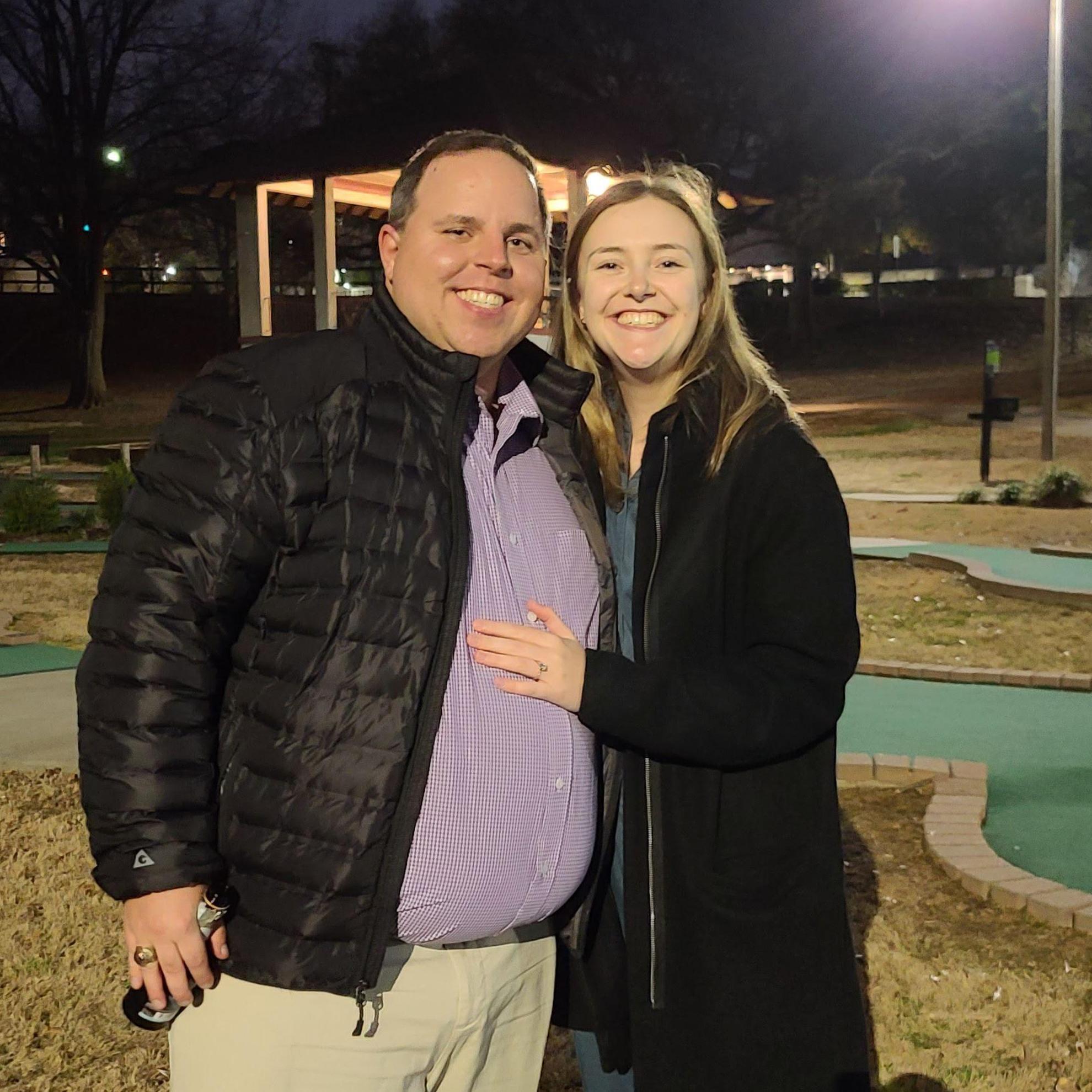 On February 25, 2023, Tyler proposed to Madison during a round of mini golf at McPherson Park in Greenville, SC, where they had their first date in May 2020.