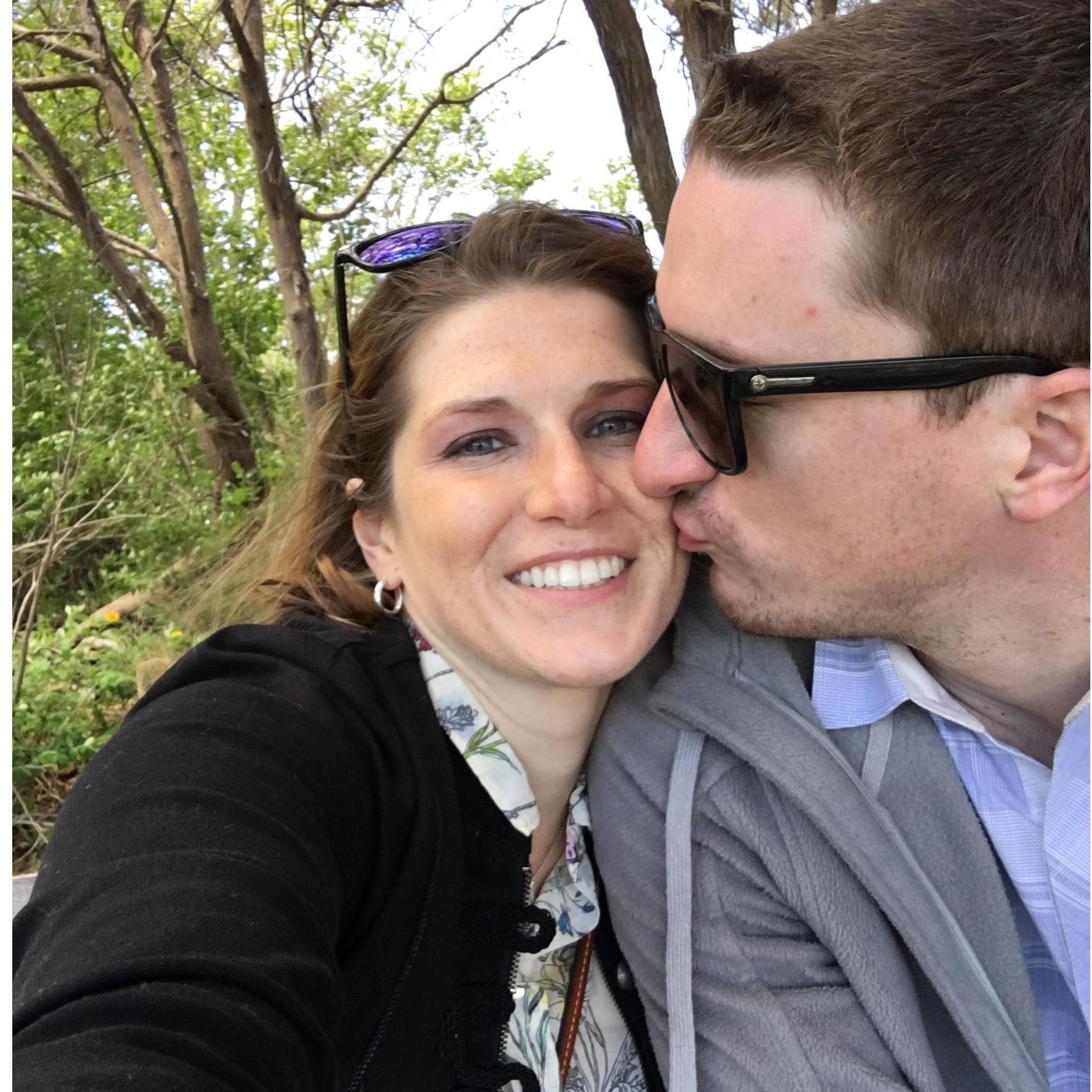 Steven's first visit to New England, day trip to Maine