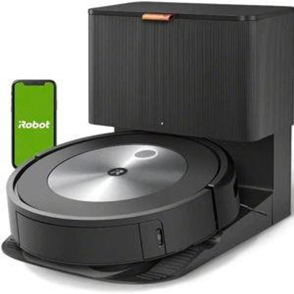 iRobot Roomba Combo j7+ Self-Emptying Robot Vacuum & Mop - Automatically Vacuums and Mops, Fully Retractable Mop pad, Identifies & Avoids Obstacles, Smart Mapping, Works with Alexa, Ideal for Pets