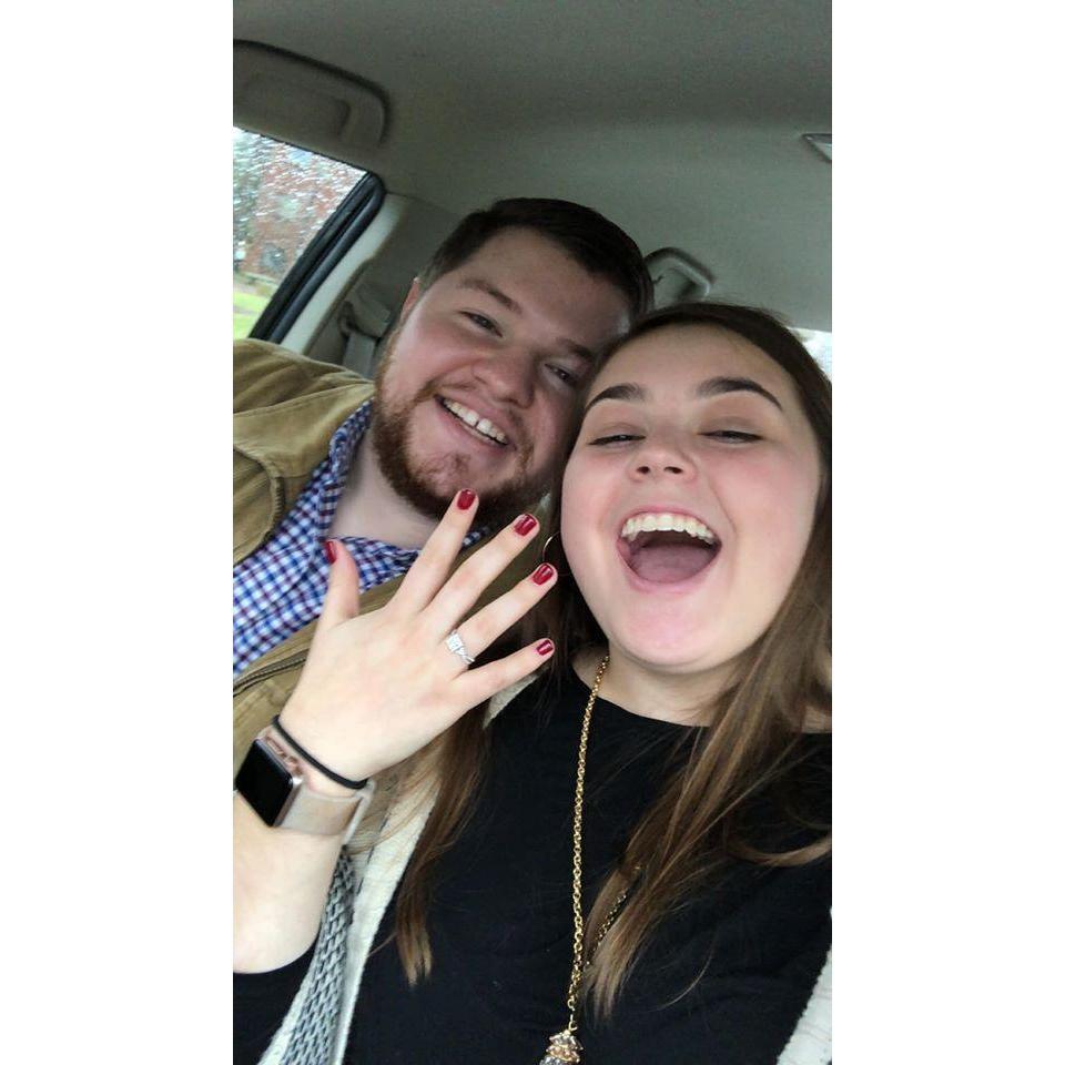 Our engagement day!