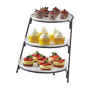 B. Smith 3-Tier Server with Graduated Size Plates