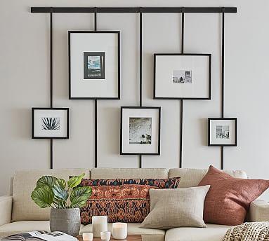 Temple Street Frame Rail, Bronze, 36"W X 60"H