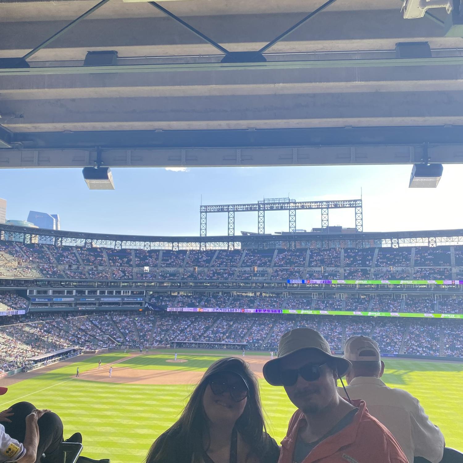 A beautiful fall day at Coors Field became the first time we saw a live sport’s game together!
Year: 2022