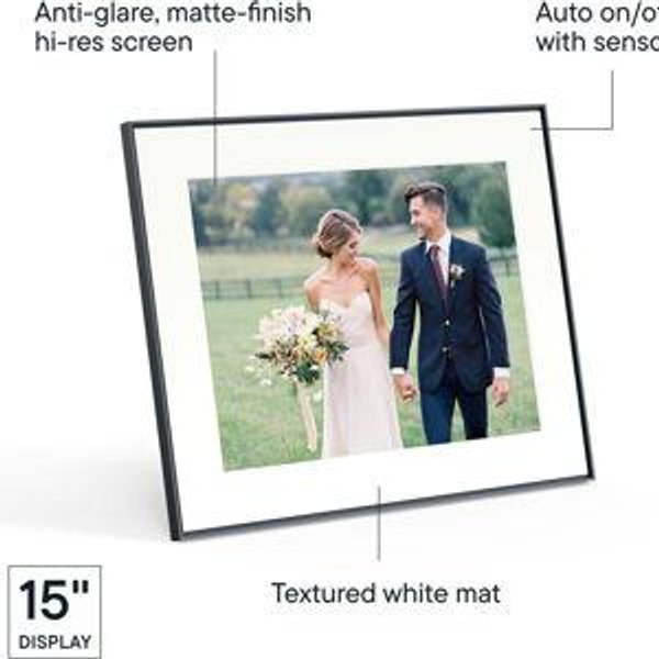 Walden 15" | Aura HD digital picture frame