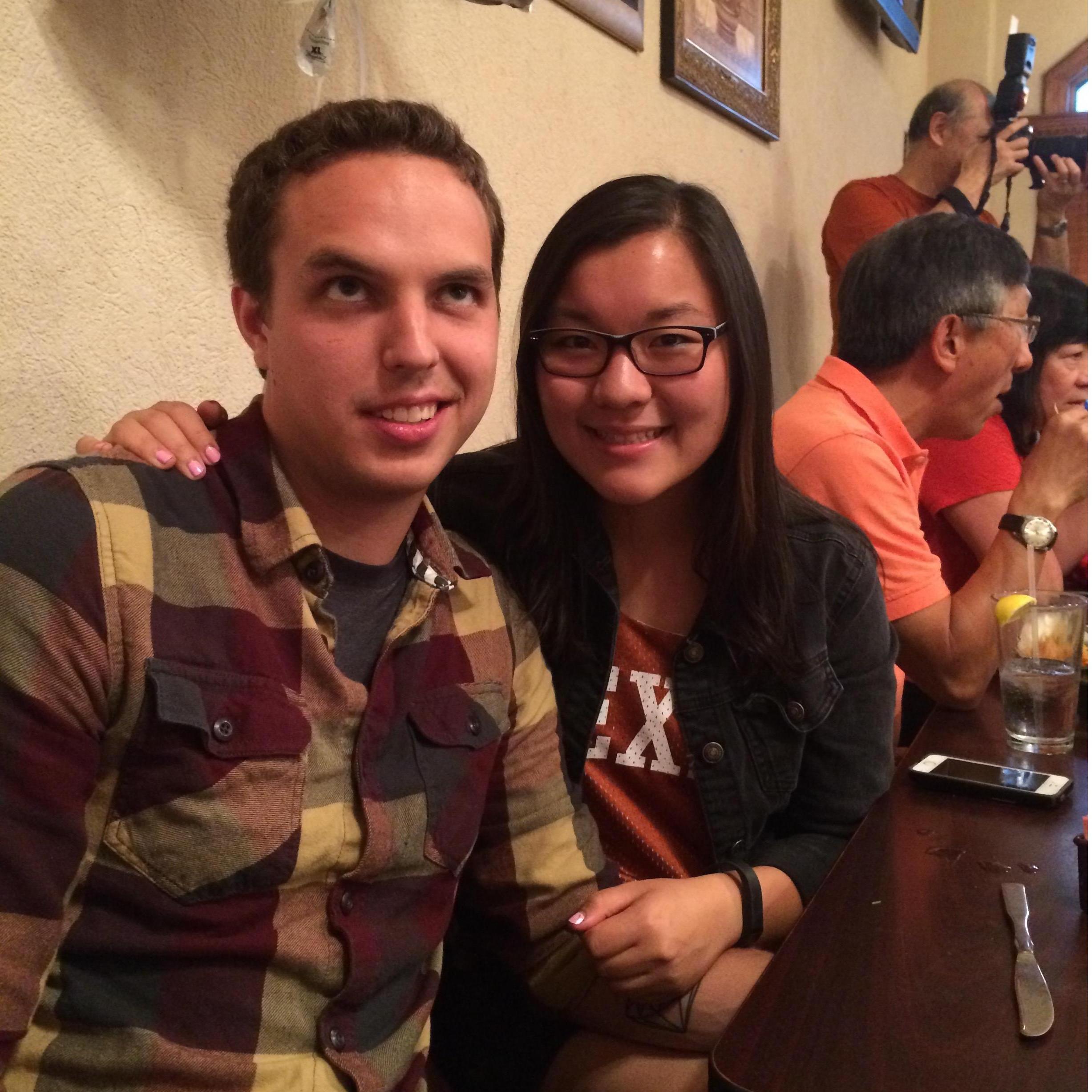 Jaime's graduation party in 2014