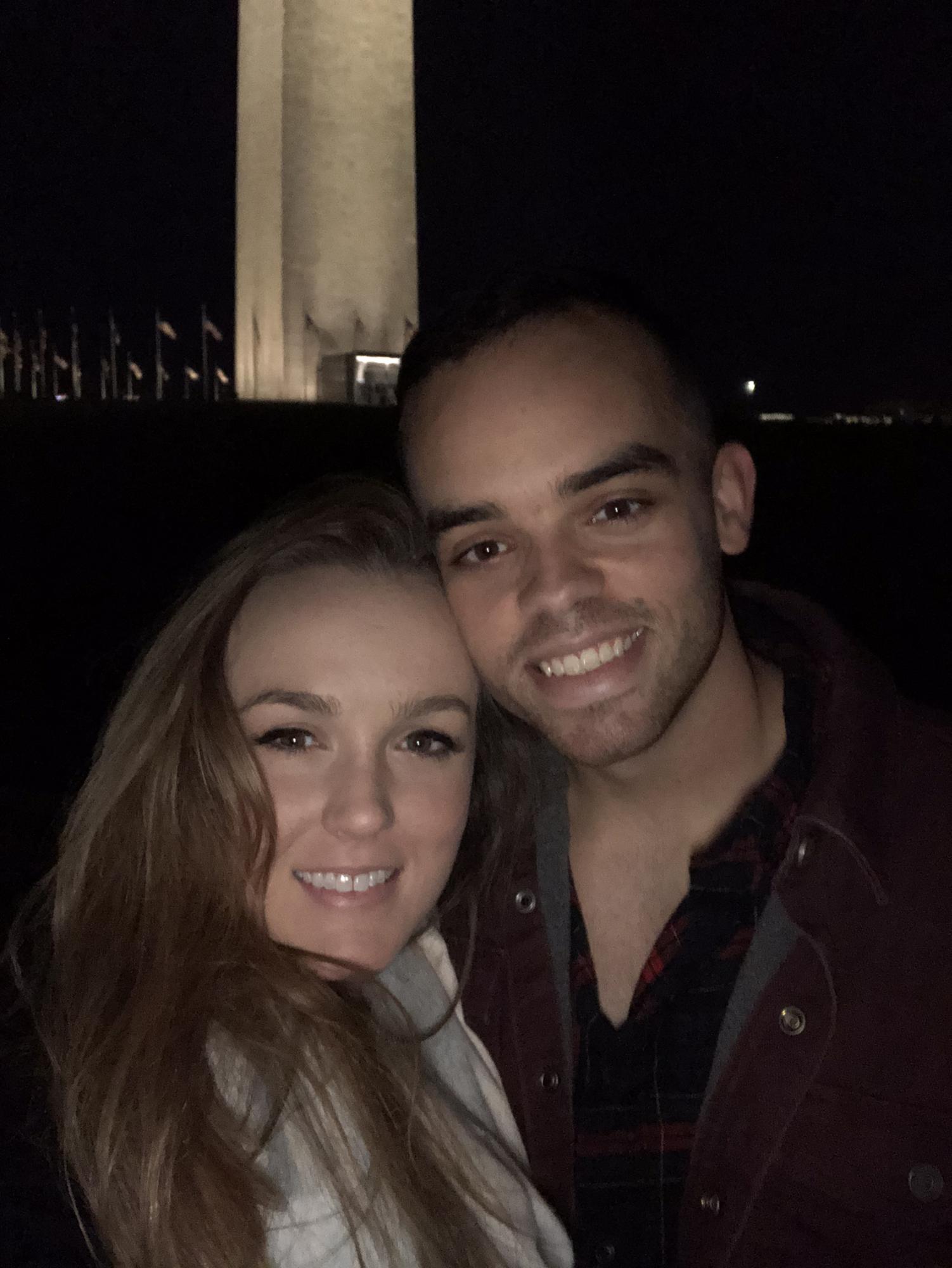 Showing Mack around Washington, DC
