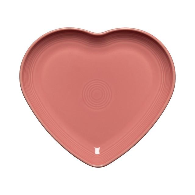 PRE-ORDER NOW Fiesta Peony Heart Plate, 9"