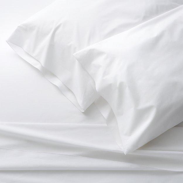 Belo White Queen Sheet Set