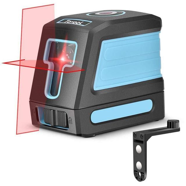 Self Leveling Laser Level - 50ft Cross Line Laser level Laser Line leveler Beam Tool for Construction Picture Hanging Wall Writing Painting Home Renovation Floor Tile with Horizontal and Vertical Line