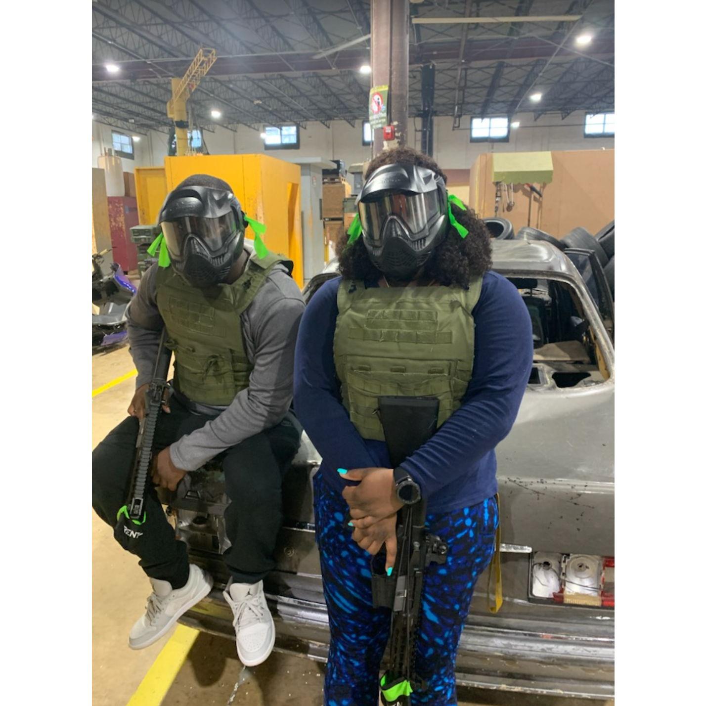Ready for War
His Shooter. Her Hitter.
